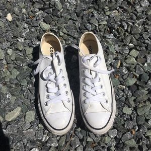 Platform White Converse